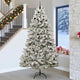 Vidaxl kunstkerstboom 270 cm 300 led's warmwit pvc en staal