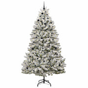 Vidaxl kunstkerstboom 270 cm 300 led's warmwit pvc en staal - afbeelding 3