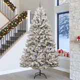 Vidaxl kunstkerstboom 300 cm 300 led's warmwit pvc en staal - afbeelding 1