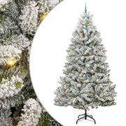 Vidaxl kunstkerstboom 300 cm 300 led's warmwit pvc en staal - afbeelding 2