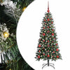 Vidaxl kunstkerstboom met 150 led groen 120 cm pvc en plastic en staal