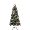 Vidaxl kunstkerstboom met 150 led groen 120 cm pvc en plastic en staal