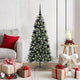 Vidaxl kunstkerstboom groen 120 cm pvc en plastic en staal
