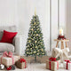 Vidaxl kunstkerstboom groen 120 cm pvc en plastic en staal
