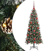 Vidaxl kunstkerstboom groen 150 cm pvc en plastic en staal - afbeelding 2