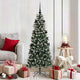 Vidaxl kunstkerstboom groen 150 cm pvc en plastic en staal