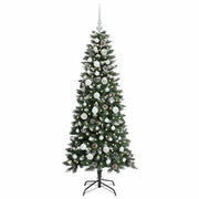 Vidaxl kunstkerstboom groen 150 cm pvc en plastic en staal - afbeelding 3