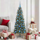 Vidaxl kunstkerstboom groen 150 cm pvc en plastic en staal