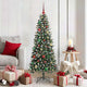Vidaxl kunstkerstboom groen 150 cm pvc en plastic en staal