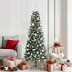 Vidaxl kunstkerstboom groen 180 cm pvc en plastic en staal