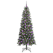 Vidaxl kunstkerstboom groen 180 cm pvc en plastic en staal - afbeelding 3