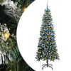Vidaxl kunstkerstboom met 300 led groen 210 cm pvc en plastic en staal