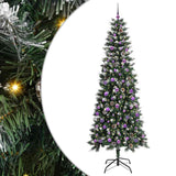 Vidaxl kunstkerstboom groen 240 cm pvc en plastic en staal - afbeelding 2
