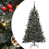 Vidaxl kunstkerstboom met 150 led groen 150 cm pvc en plastic en staal