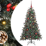 Vidaxl kunstkerstboom groen 150 cm pvc en plastic en staal - afbeelding 2