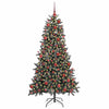Vidaxl kunstkerstboom met 300 led groen 180 cm pvc en plastic en staal