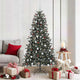 Vidaxl kunstkerstboom groen 180 cm pvc en plastic en staal