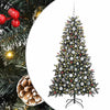 Vidaxl kunstkerstboom met 300 led groen 180 cm pvc en plastic en staal