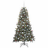 Vidaxl kunstkerstboom groen 180 cm pvc en plastic en staal - afbeelding 3