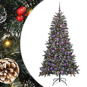 Vidaxl kunstkerstboom groen 180 cm pvc en plastic en staal - afbeelding 2