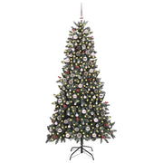 Vidaxl kunstkerstboom groen 240 cm pvc en plastic en staal - afbeelding 3