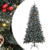 Vidaxl kunstkerstboom met 300 led groen 240 cm pvc en plastic en staal
