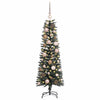 Vidaxl kunstkerstboom met 150 led groen 120 cm pvc en plastic en staal