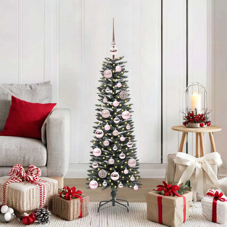Vidaxl kunstkerstboom groen 120 cm pvc en plastic en staal