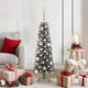 Vidaxl kunstkerstboom groen 120 cm pvc en plastic en staal