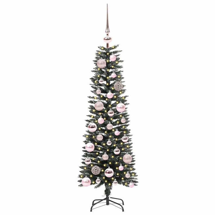 Vidaxl kunstkerstboom groen 120 cm pvc en plastic en staal