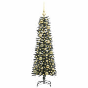 Vidaxl kunstkerstboom met 150 led groen 120 cm pvc en plastic en staal - afbeelding 3