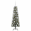 Vidaxl kunstkerstboom met 150 led groen 120 cm pvc en plastic en staal