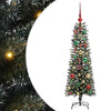 Vidaxl kunstkerstboom met 150 led groen 120 cm pvc en plastic en staal