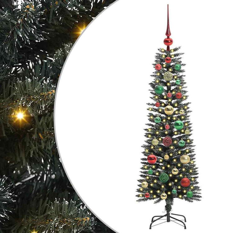 Vidaxl kunstkerstboom groen 120 cm pvc en plastic en staal