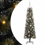 Vidaxl kunstkerstboom met 150 led groen 150 cm pvc en plastic en staal - afbeelding 2