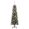 Vidaxl kunstkerstboom met 150 led groen 150 cm pvc en plastic en staal