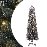 Vidaxl kunstkerstboom met 150 led groen 150 cm pvc en plastic en staal - afbeelding 2