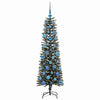 Vidaxl kunstkerstboom met 150 led groen 150 cm pvc en plastic en staal