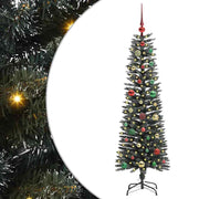 Vidaxl kunstkerstboom met 150 led groen 150 cm pvc en plastic en staal - afbeelding 2