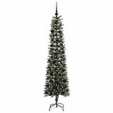 Vidaxl kunstkerstboom met 300 led groen 180 cm pvc en plastic en staal - afbeelding 3