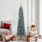 Vidaxl kunstkerstboom met 300 led groen 180 cm pvc en plastic en staal - afbeelding 1