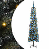 Vidaxl kunstkerstboom met 300 led groen 180 cm pvc en plastic en staal - afbeelding 2