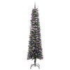Vidaxl kunstkerstboom met 300 led groen 210 cm pvc en plastic en staal