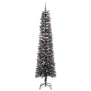 Vidaxl kunstkerstboom met 300 led groen 210 cm pvc en plastic en staal - afbeelding 3