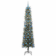 Vidaxl kunstkerstboom met 300 led groen 210 cm pvc en plastic en staal - afbeelding 3