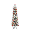 Vidaxl kunstkerstboom met 150 led wit 120 cm pvc en metaal en plastic