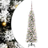 Vidaxl kunstkerstboom met 150 led wit 120 cm pvc en metaal en plastic
