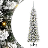 Vidaxl kunstkerstboom wit 120 cm pvc en metaal en plastic - afbeelding 2
