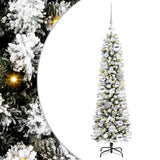 Vidaxl kunstkerstboom wit 120 cm pvc en metaal en plastic - afbeelding 2