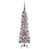 Vidaxl kunstkerstboom met 150 led wit 120 cm pvc en metaal en plastic